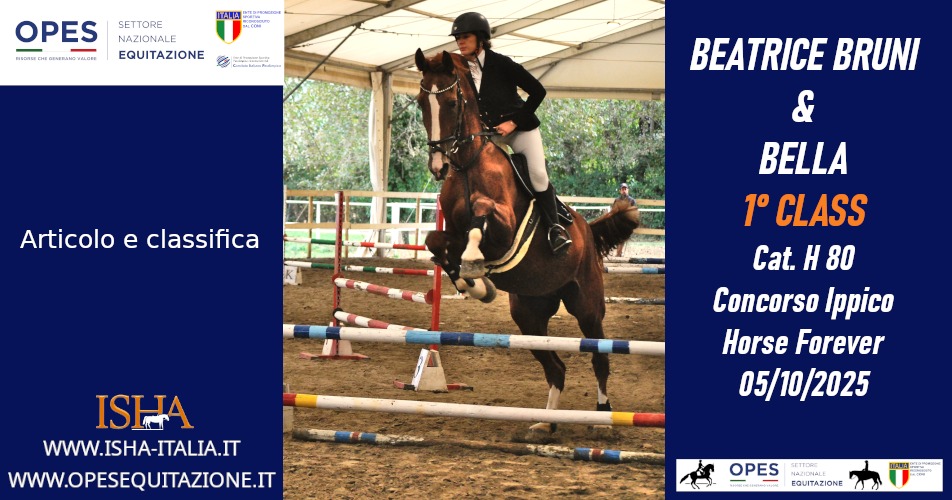 Salto Ostacoli “Horse Forever”: una giornata di emozioni e talento a tutta altezza!
